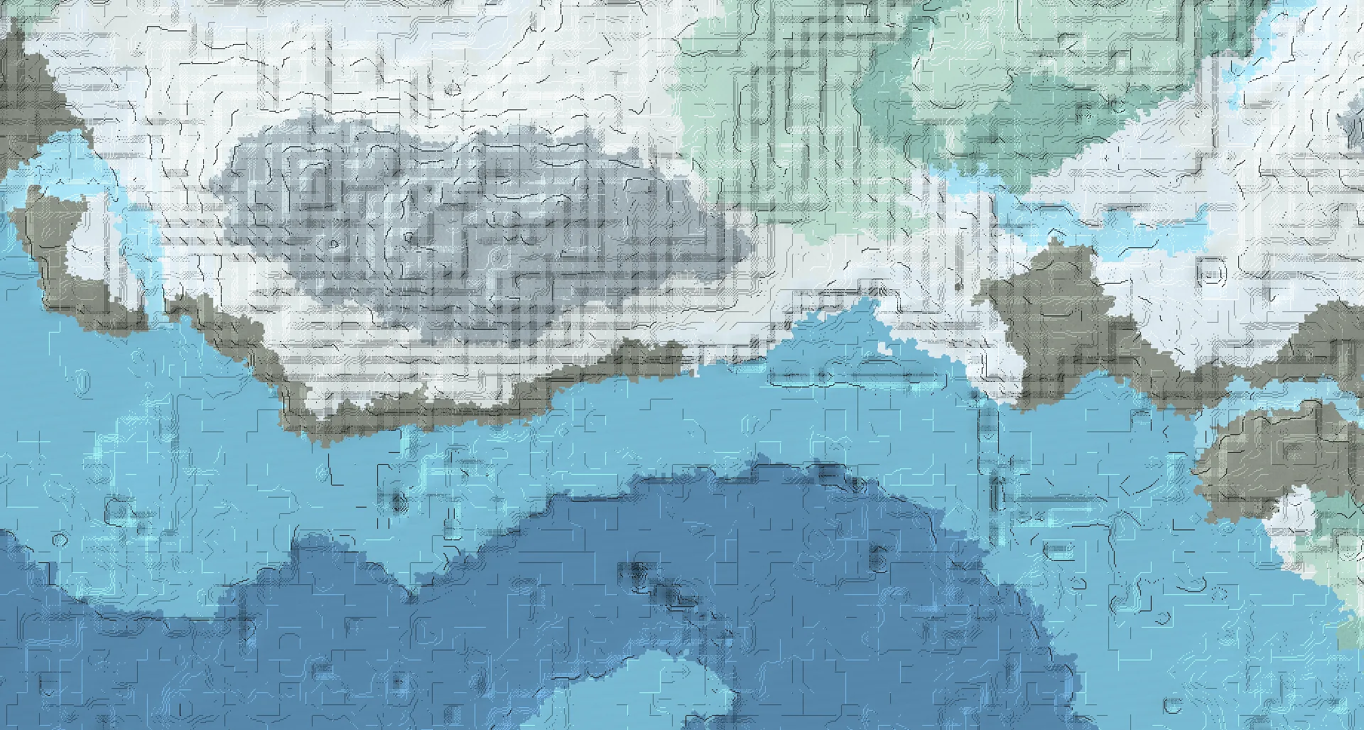 Seed map — Cliffside igloo village