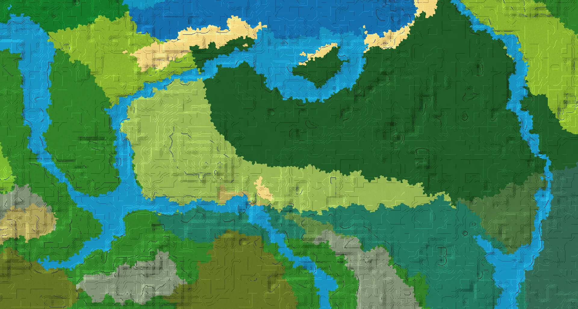 Seed map — Woodland mansion and Woodland mansion at 192, 160
