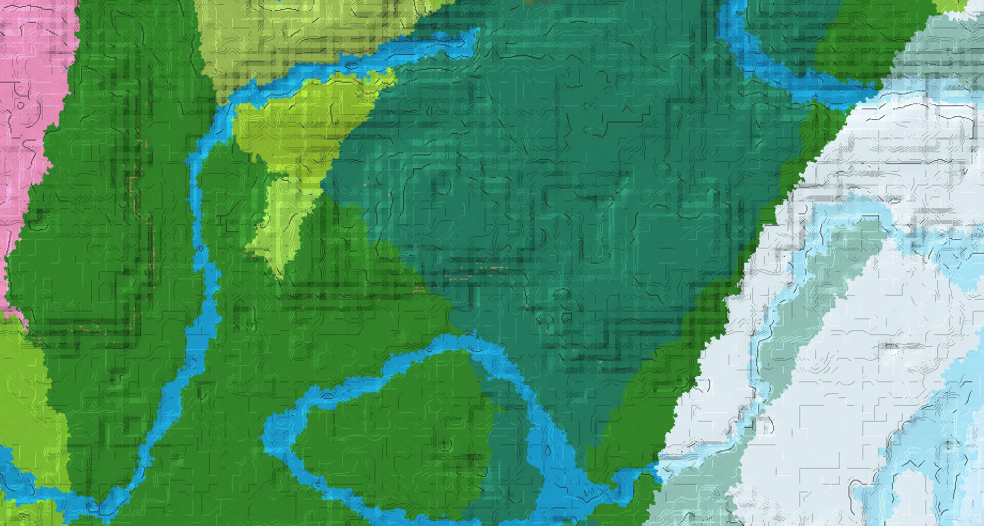 Seed map — High Taiga Start above Trial Chambers