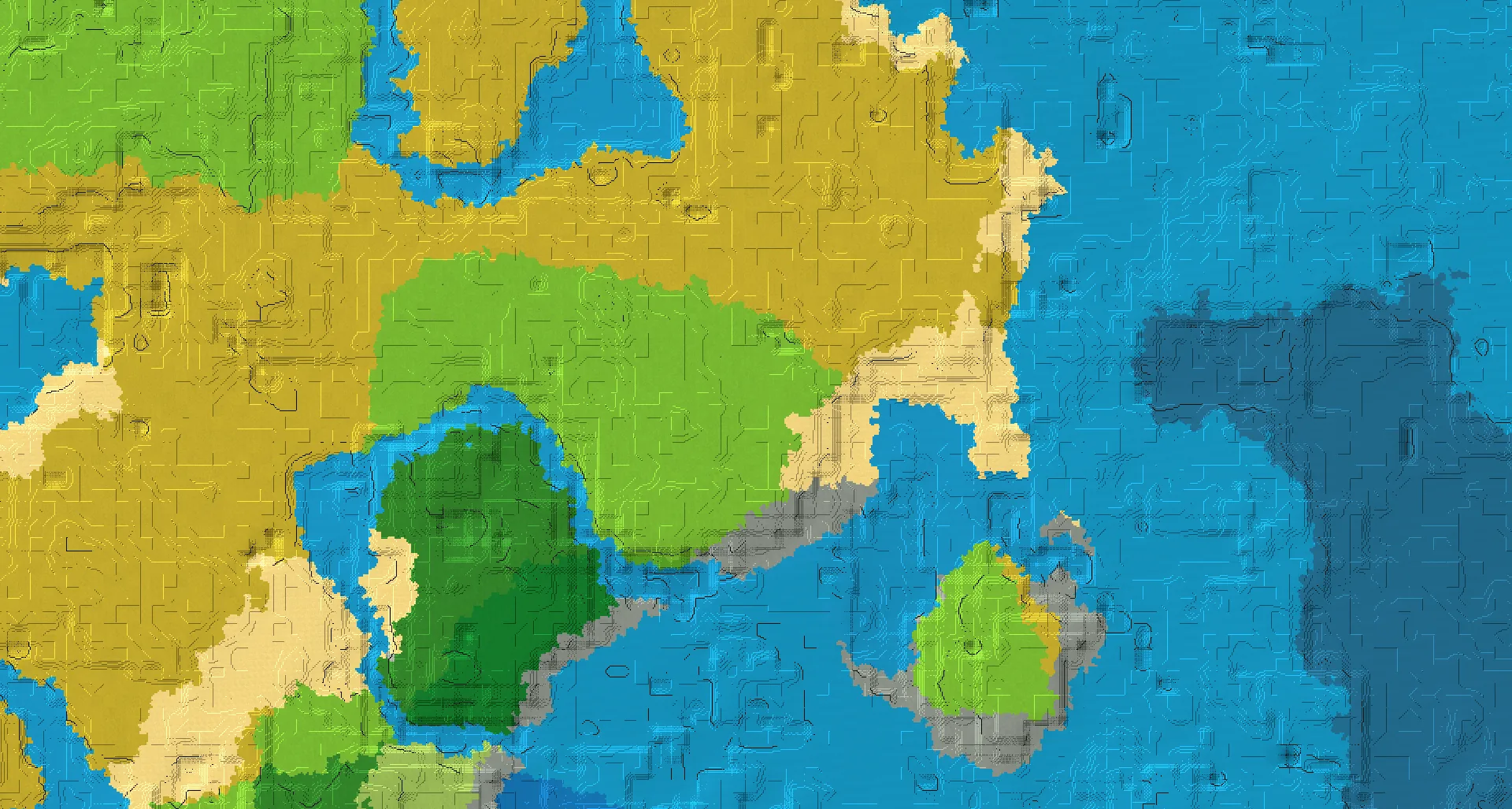 Seed map — Pillager Outpost South of a Savanna Start with Trial Chambers
