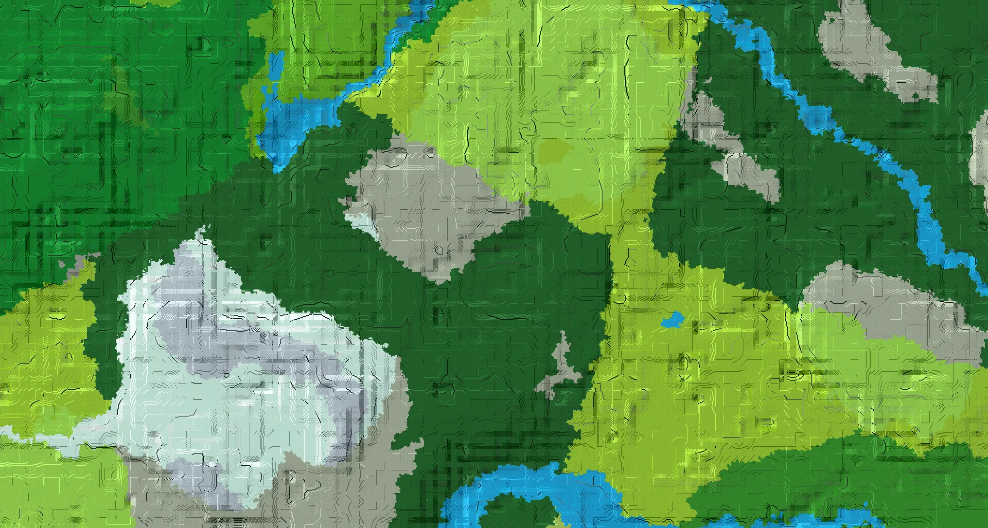Seed map — Woodland Mansion Southwest of a Old Growth Birch Forest Start
