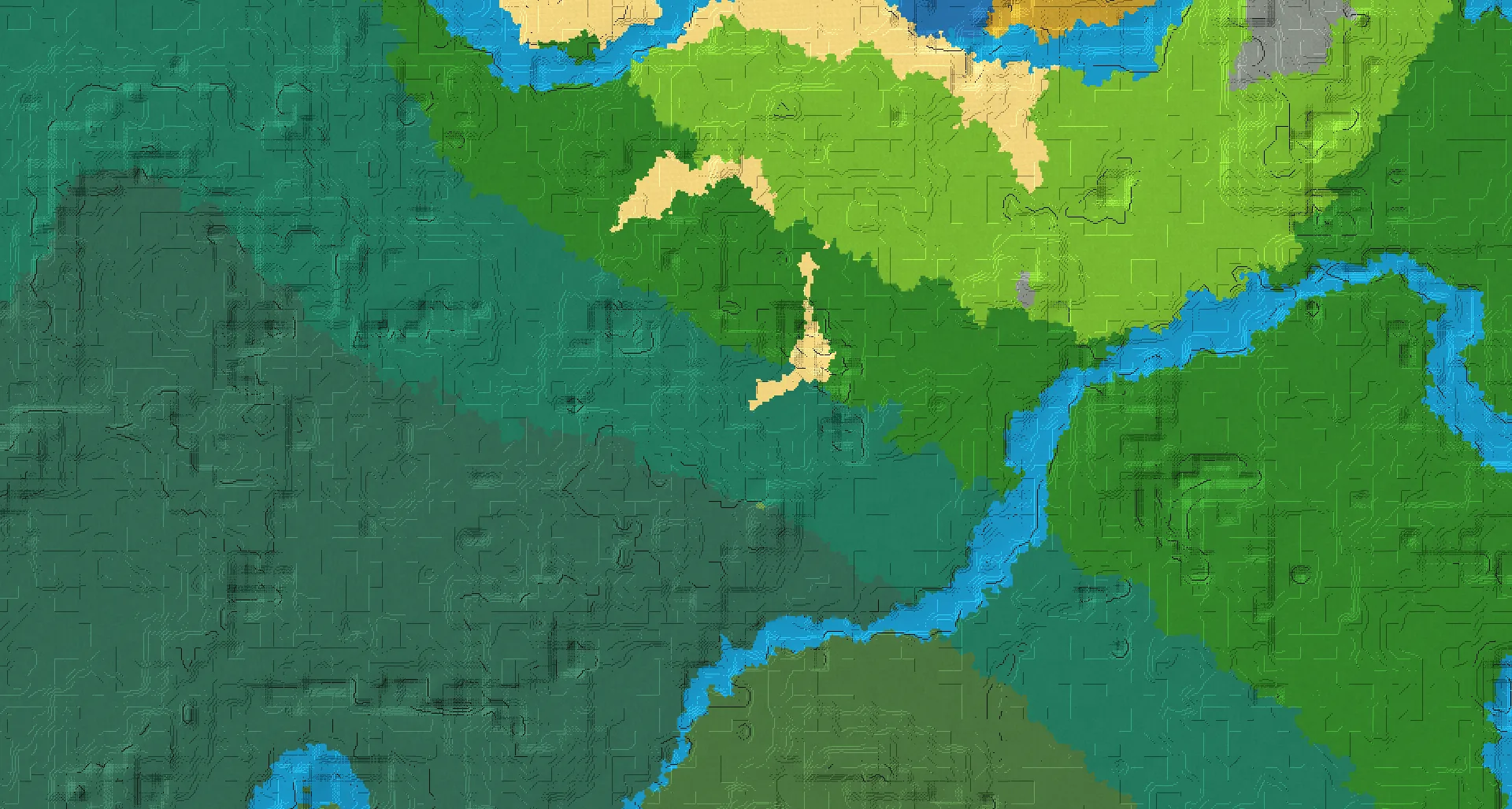 Seed map — Mineshaft East of a Taiga Start with Ruined Portal