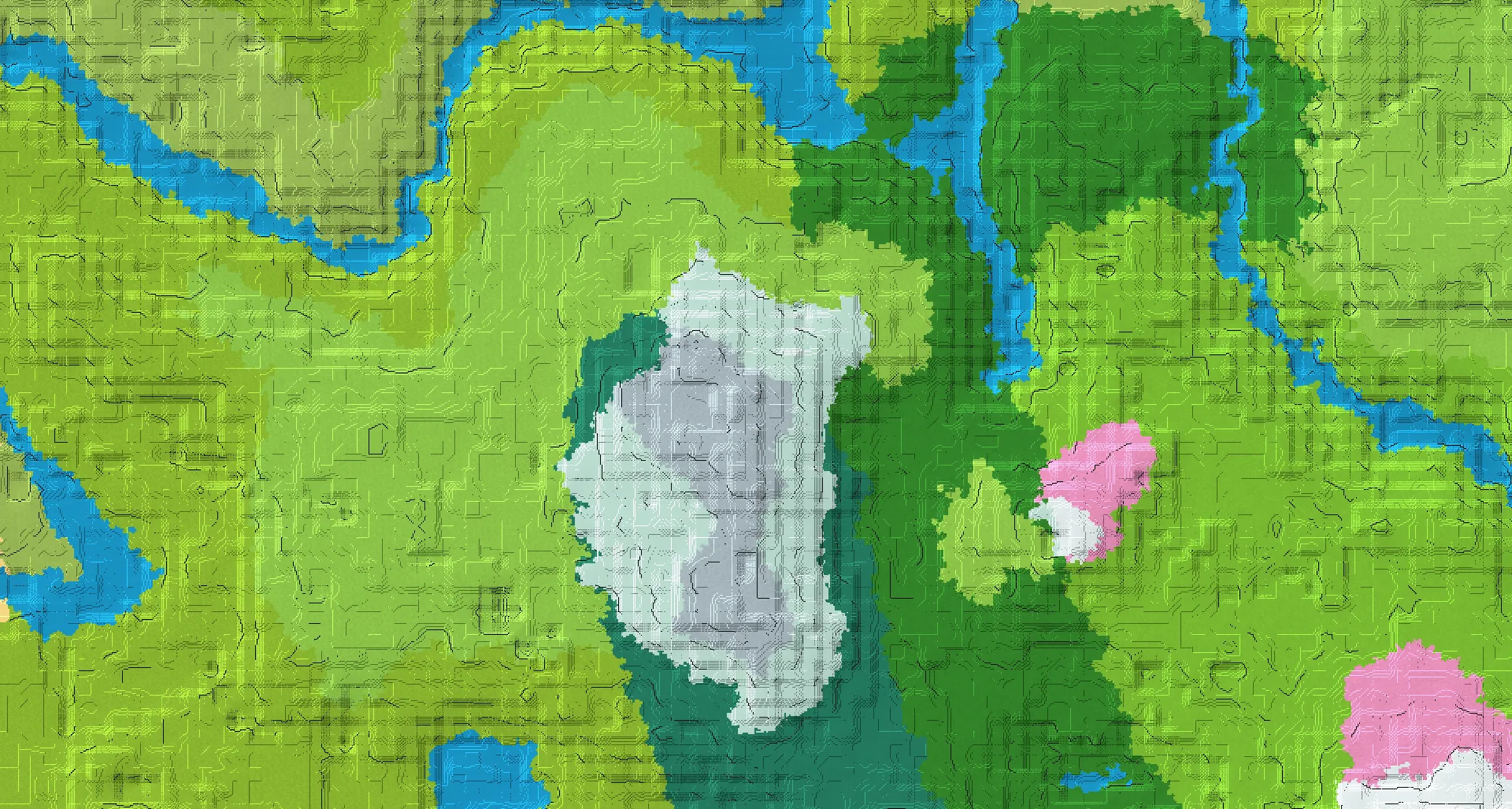 Seed map — Ancient City Southeast of a Dripstone Caves Start with Village