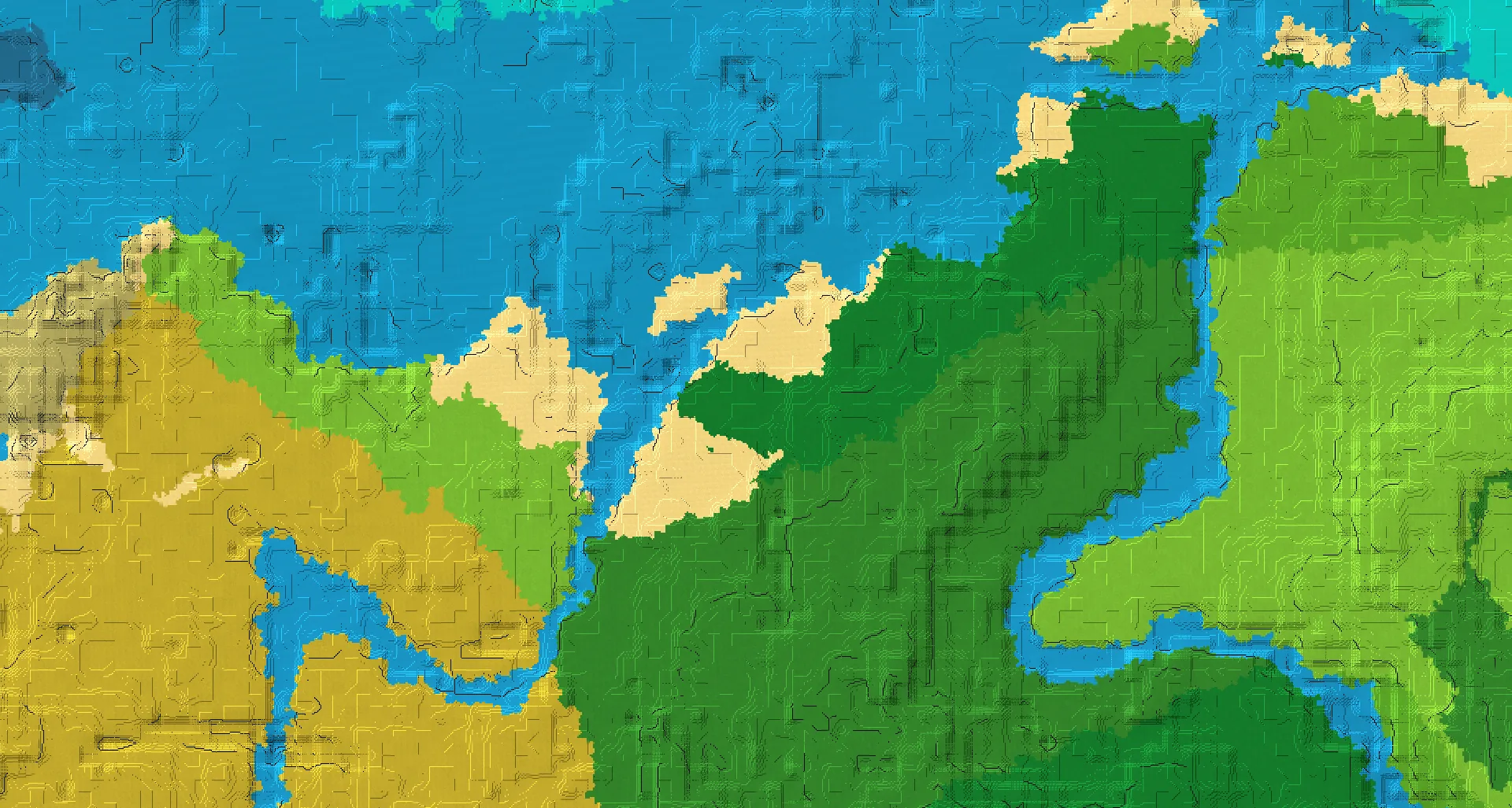 Seed map — Jungle Temple Southwest of a Jungle Start