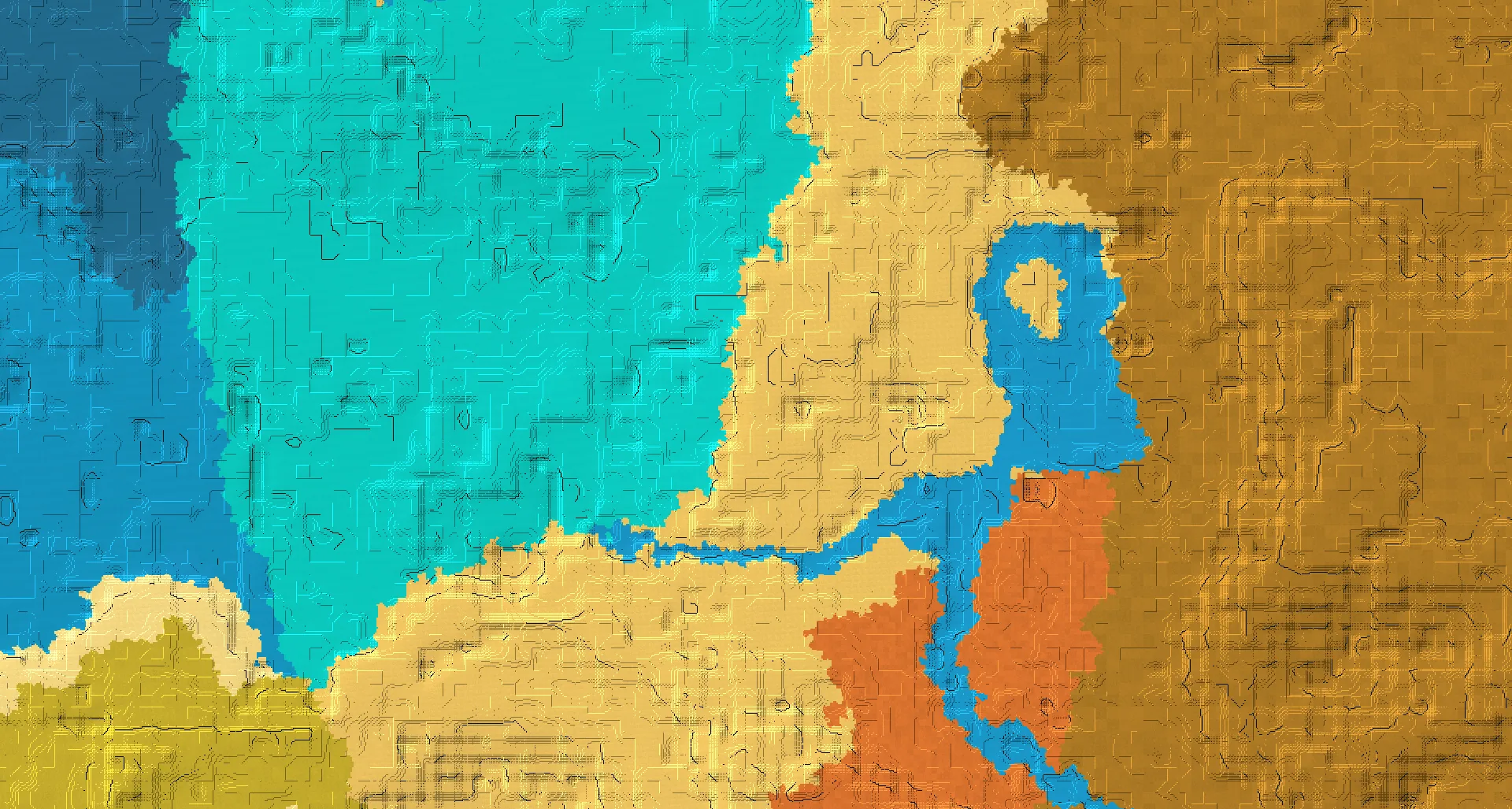 Seed map — Twin desert villages