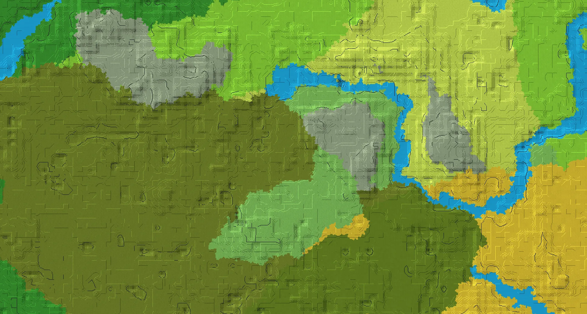 Seed map — Witch Hut Northwest of a Mangrove Swamp Start