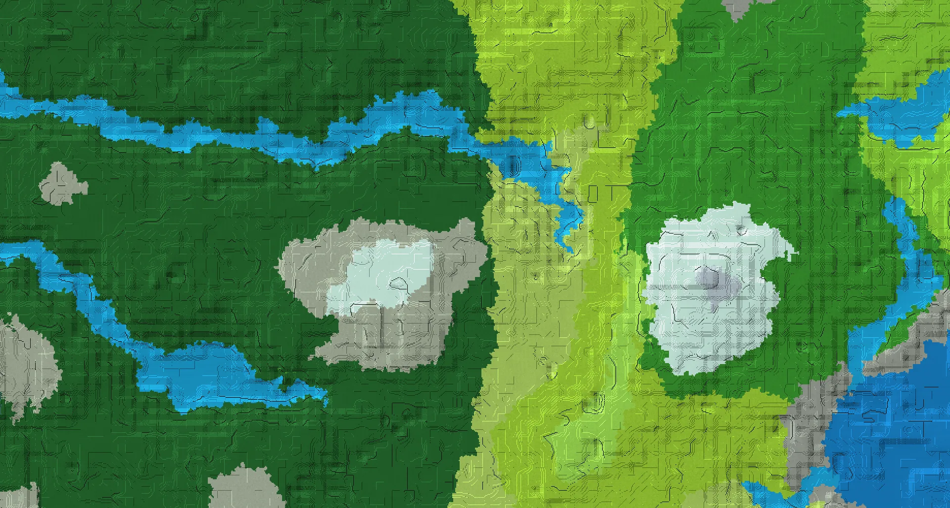 Seed map — Pale Garden Northwest of a Dripstone Caves Start
