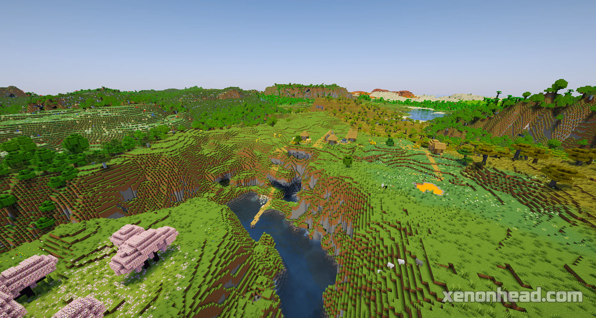 Cherry island near plains village