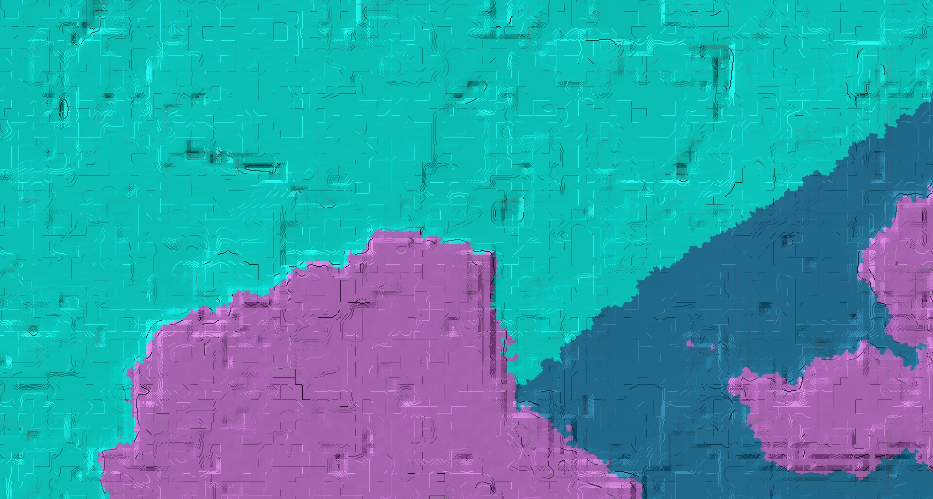 Seed map — Mushroom Fields South of a Desert Start