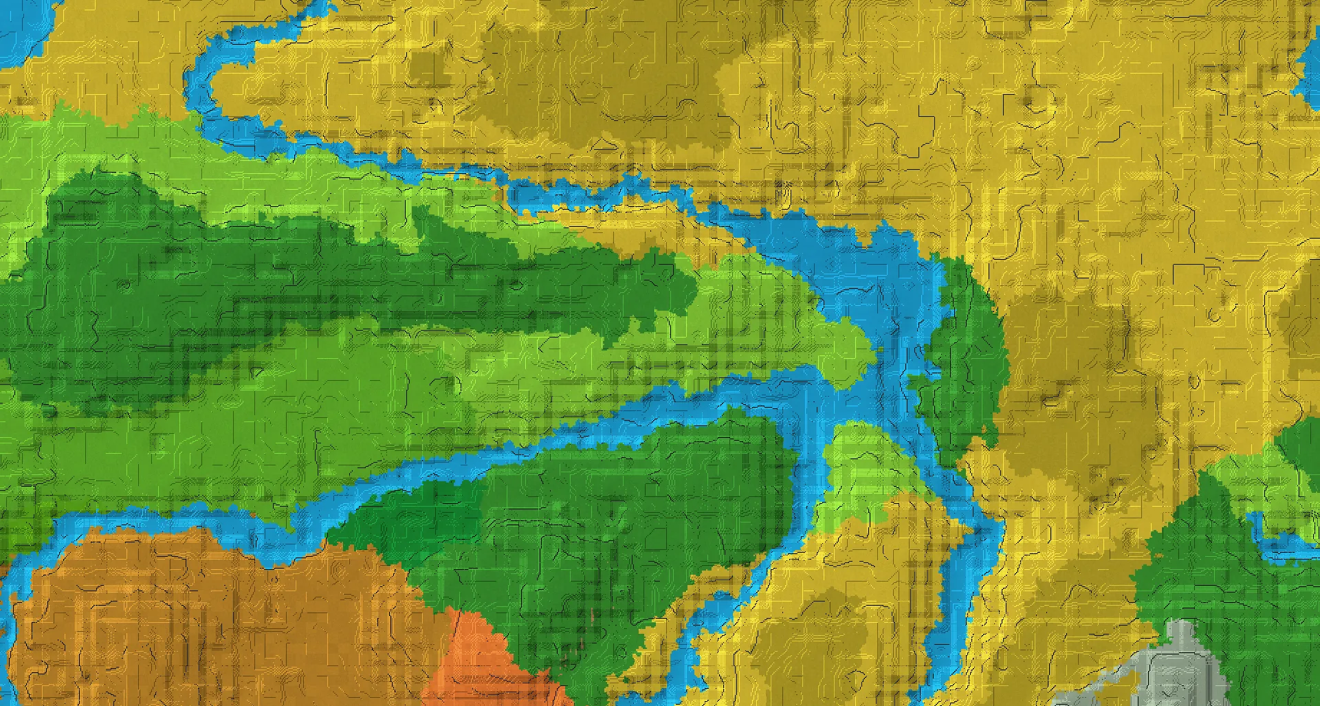 Seed map — Deep Dark East of a Dripstone Caves Start