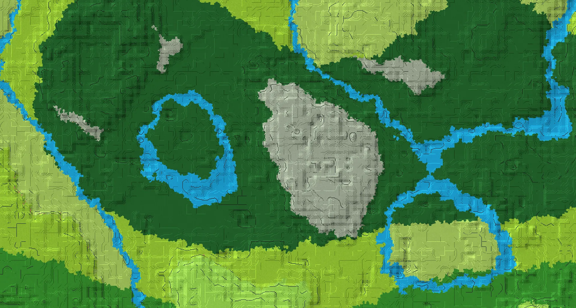 Seed map — Pale Plateau Camp above the River