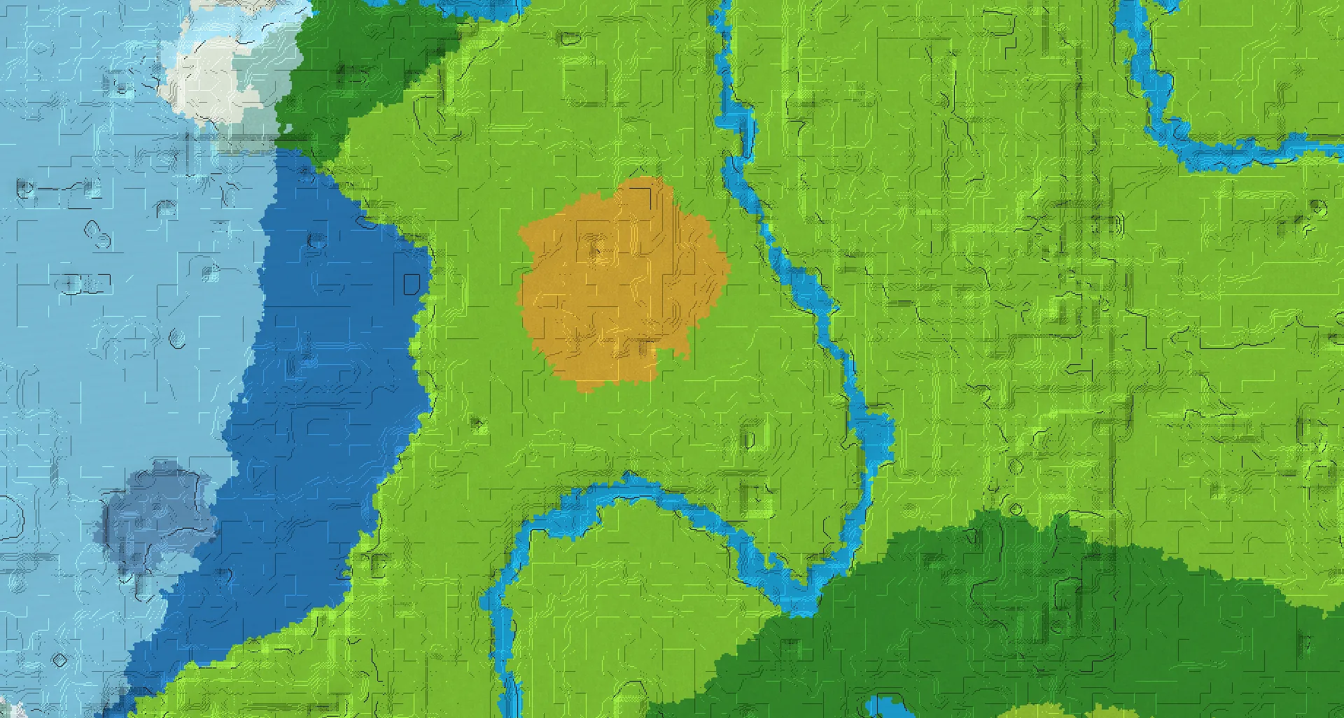 Seed map — The Forgotten Camp Village