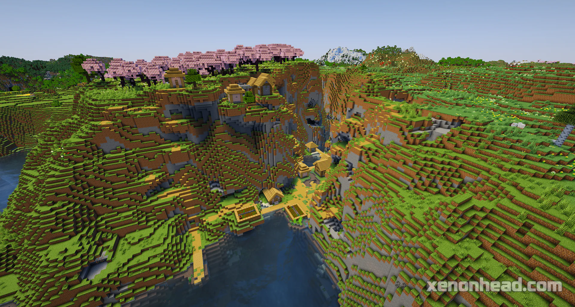High cherry island village