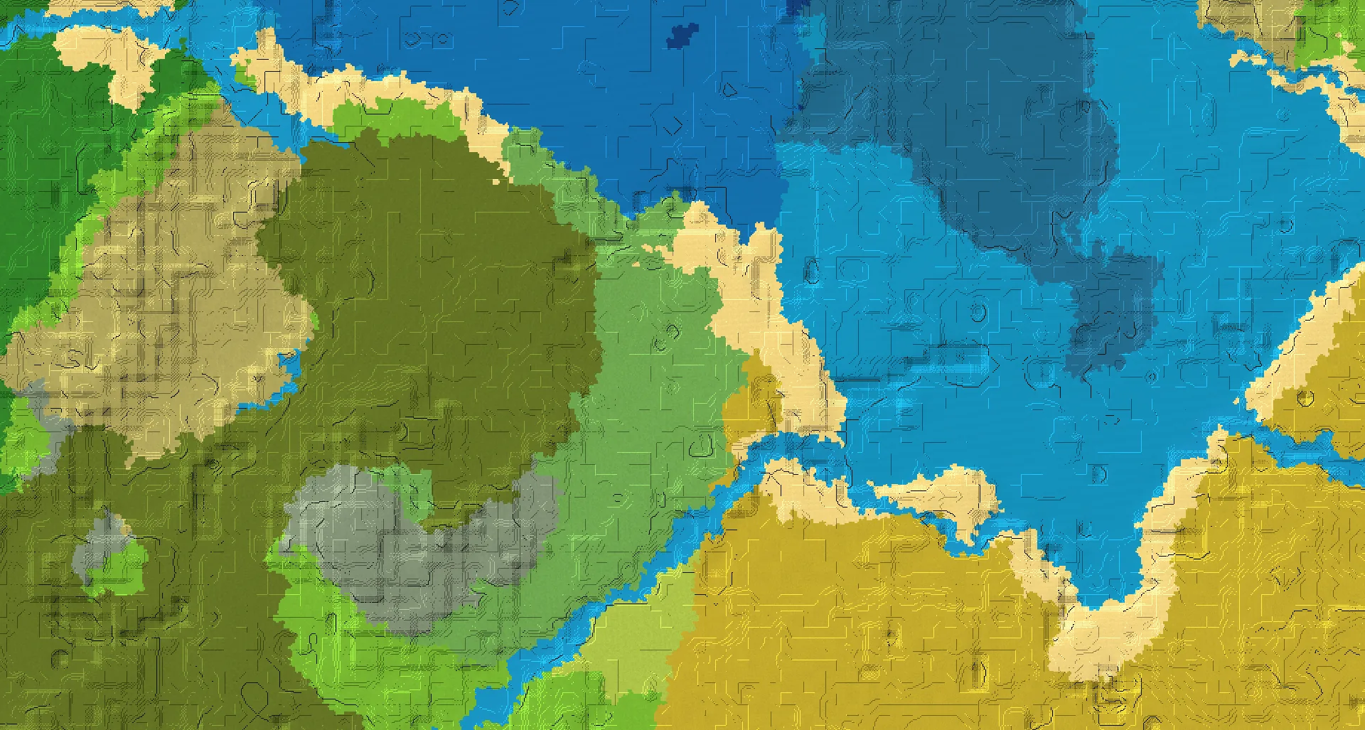 Seed map — Flower Forest Start with Trial Chambers