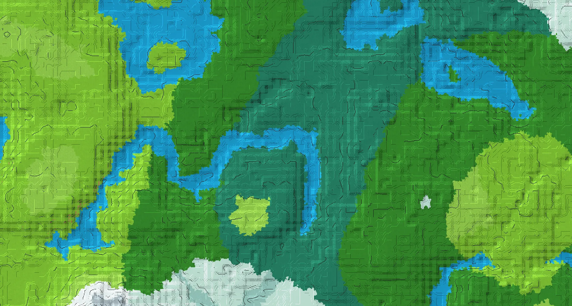 Seed map — Village Northwest of the Forest Start
