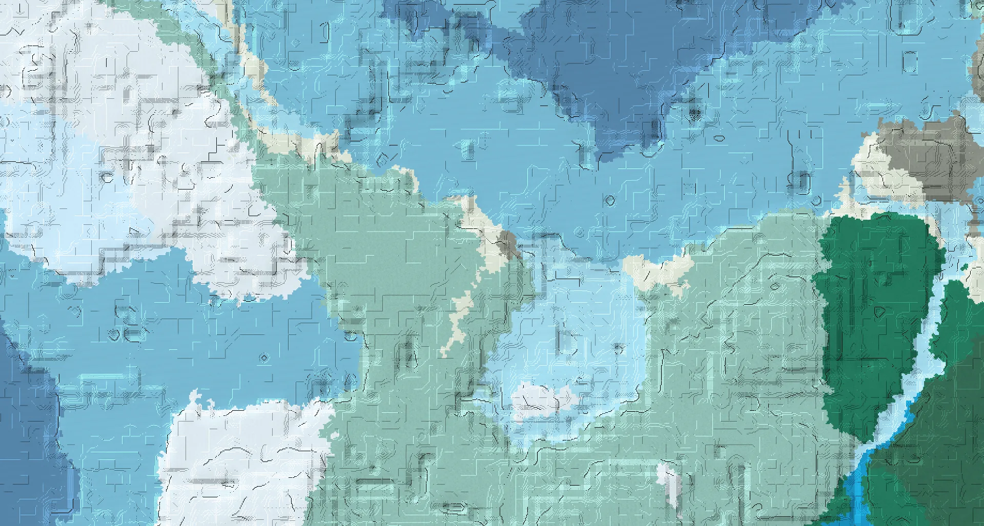 Seed map — Snowy Taiga Start with Ruined Portal at -184, 72