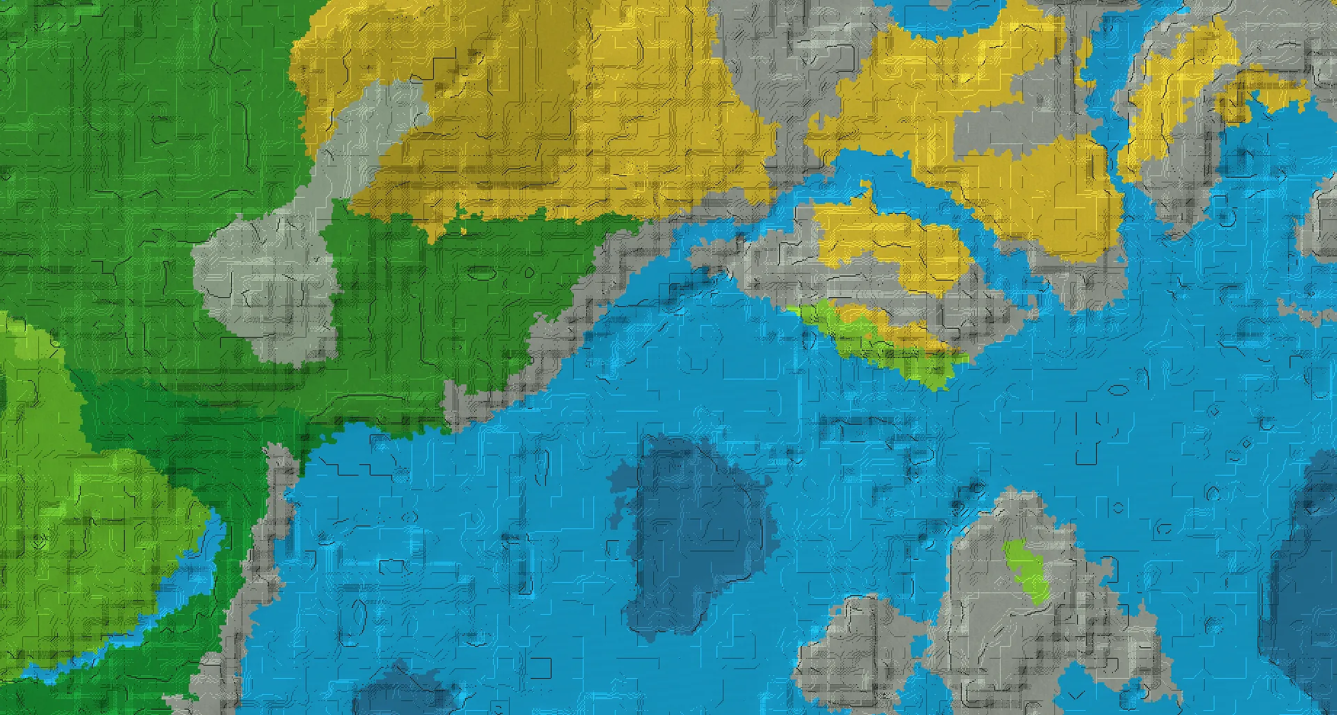Seed map — Ocean Ruins Southeast of a Forest Start with Ruined Portal