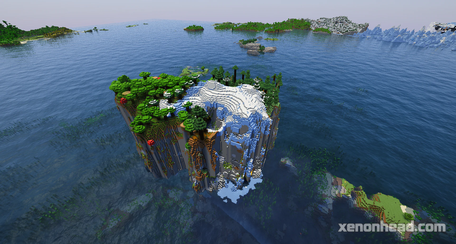 Twin cliff island survival