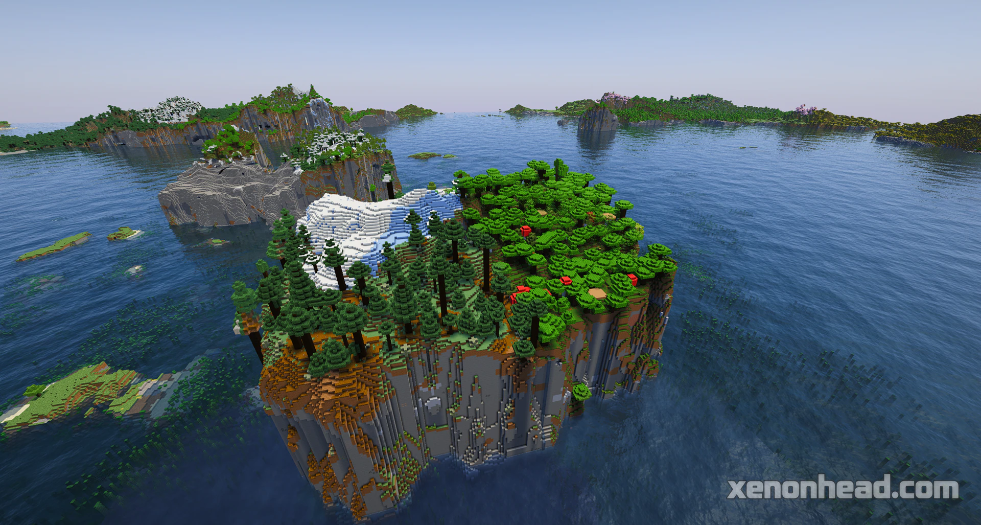 Twin cliff island survival