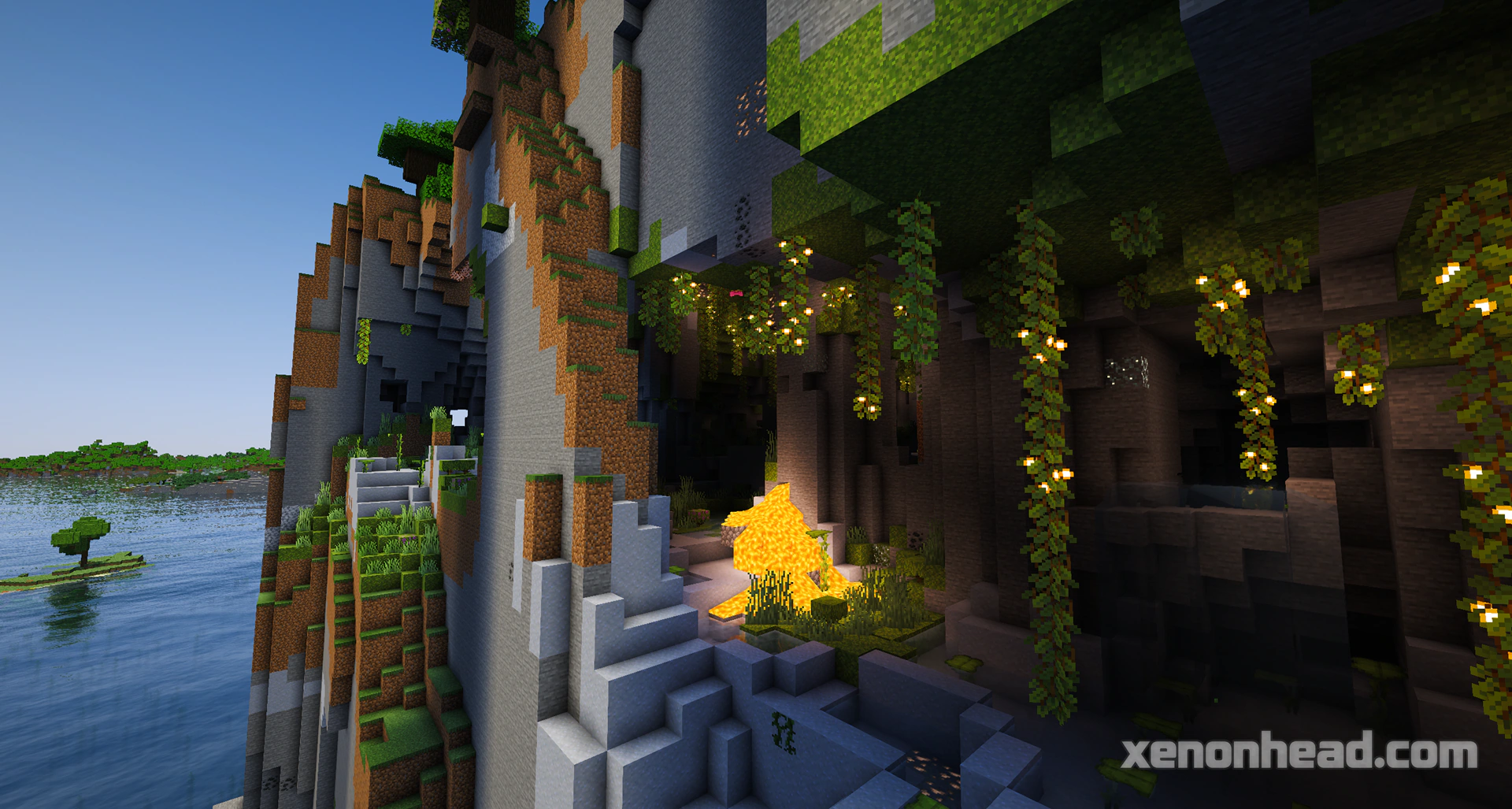 Twin cliff island survival