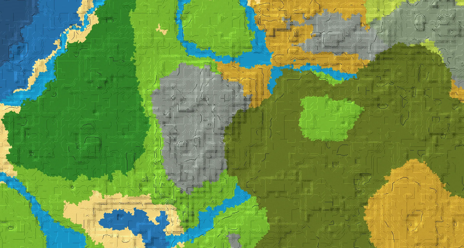 Seed map — Witch Hut Southwest of a Dappled Forest Start