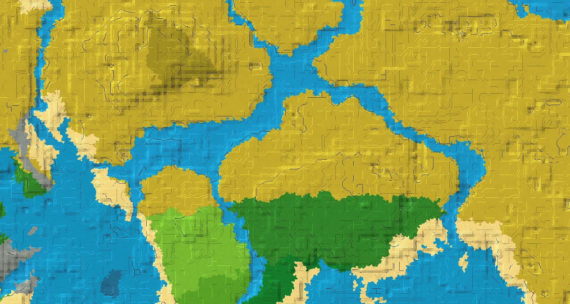 Seed map — Village South of the Savanna Start with Trial Chambers