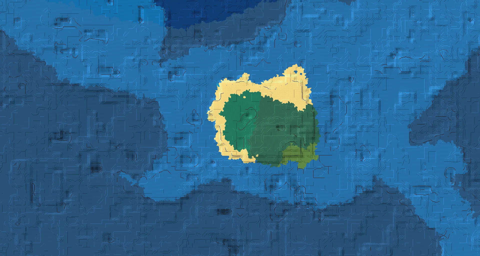 Seed map — Forest island survival