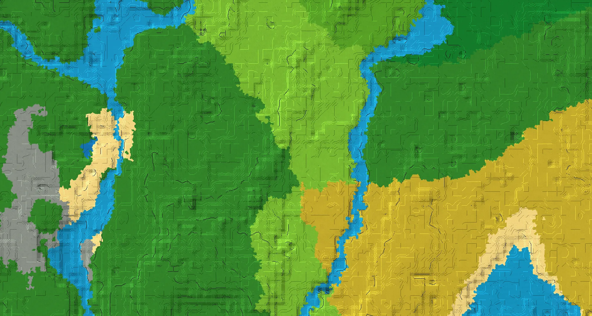 Seed map — Trial Chambers South of a Plains Start