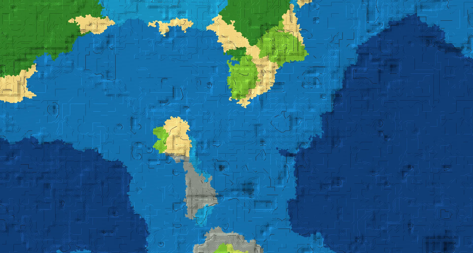 Seed map — Shipwreck North of a Stony Shore Start