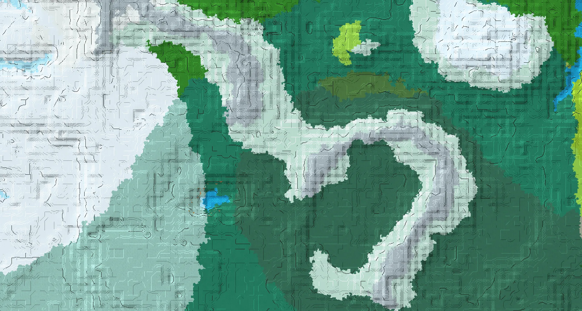 Seed map — Ancient City North of a Dripstone Caves Start