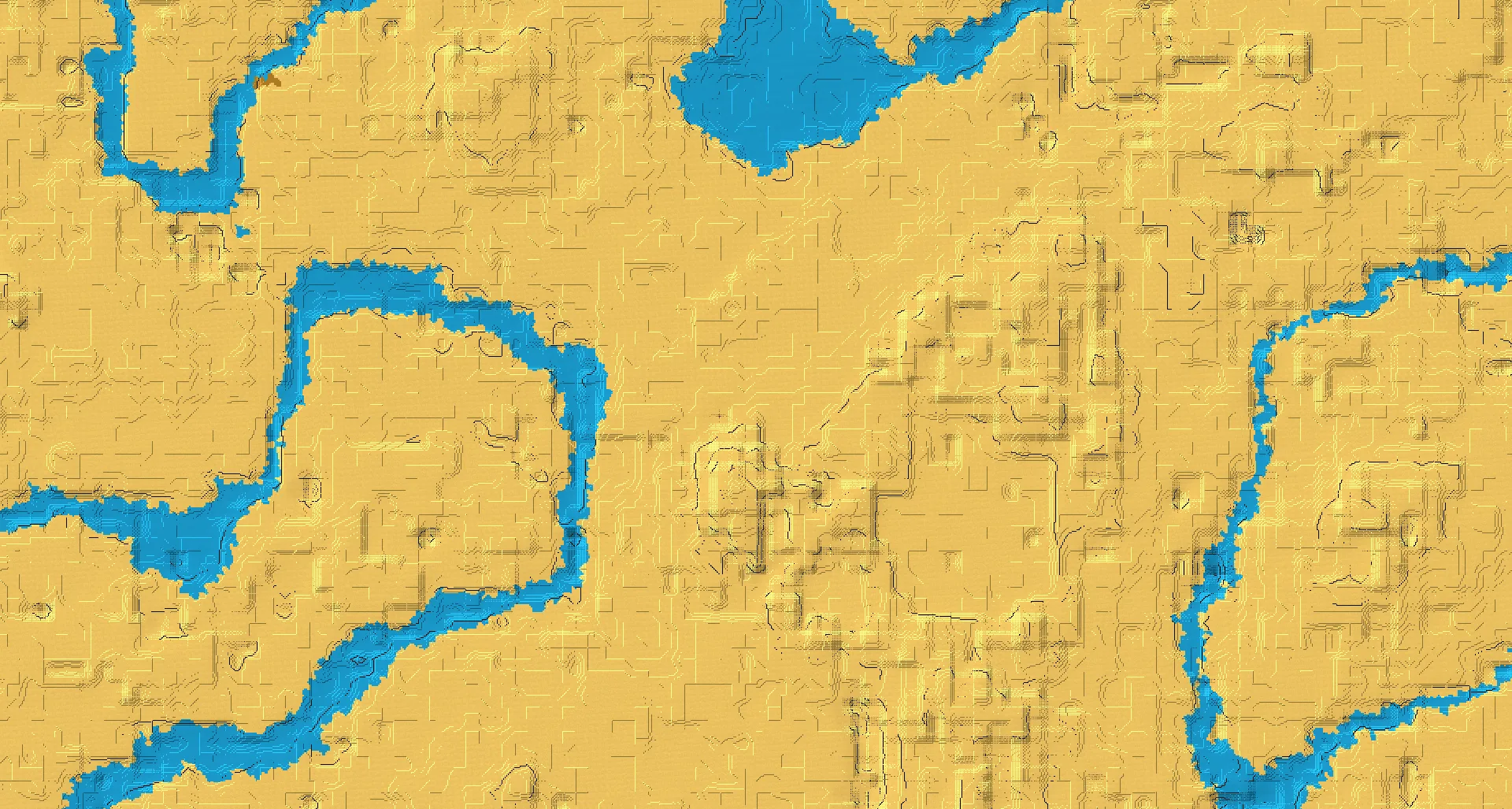 Seed map — Desert Temple East of the Desert Start