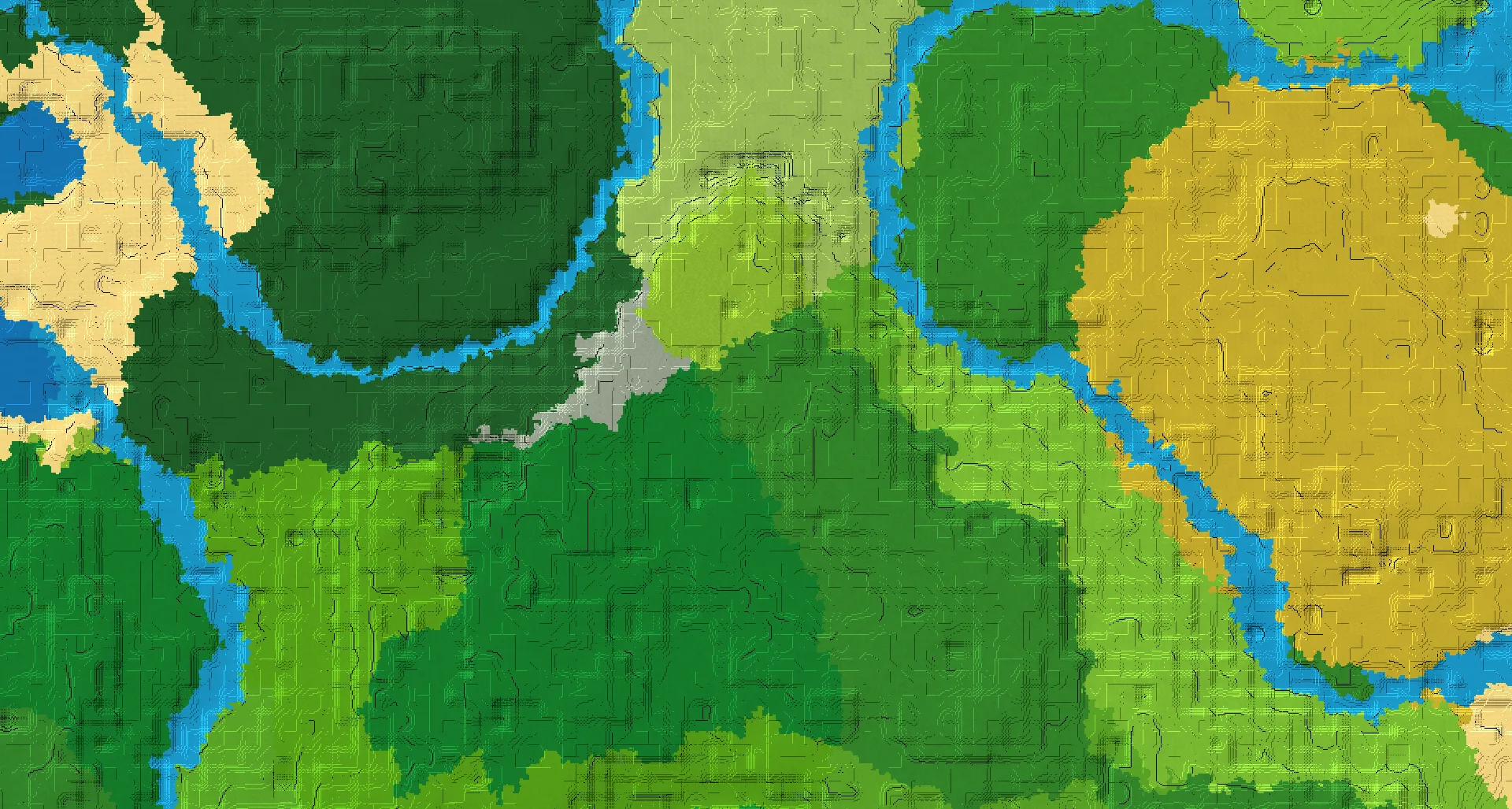 Seed map — Ancient city and Ancient city at 0, 16