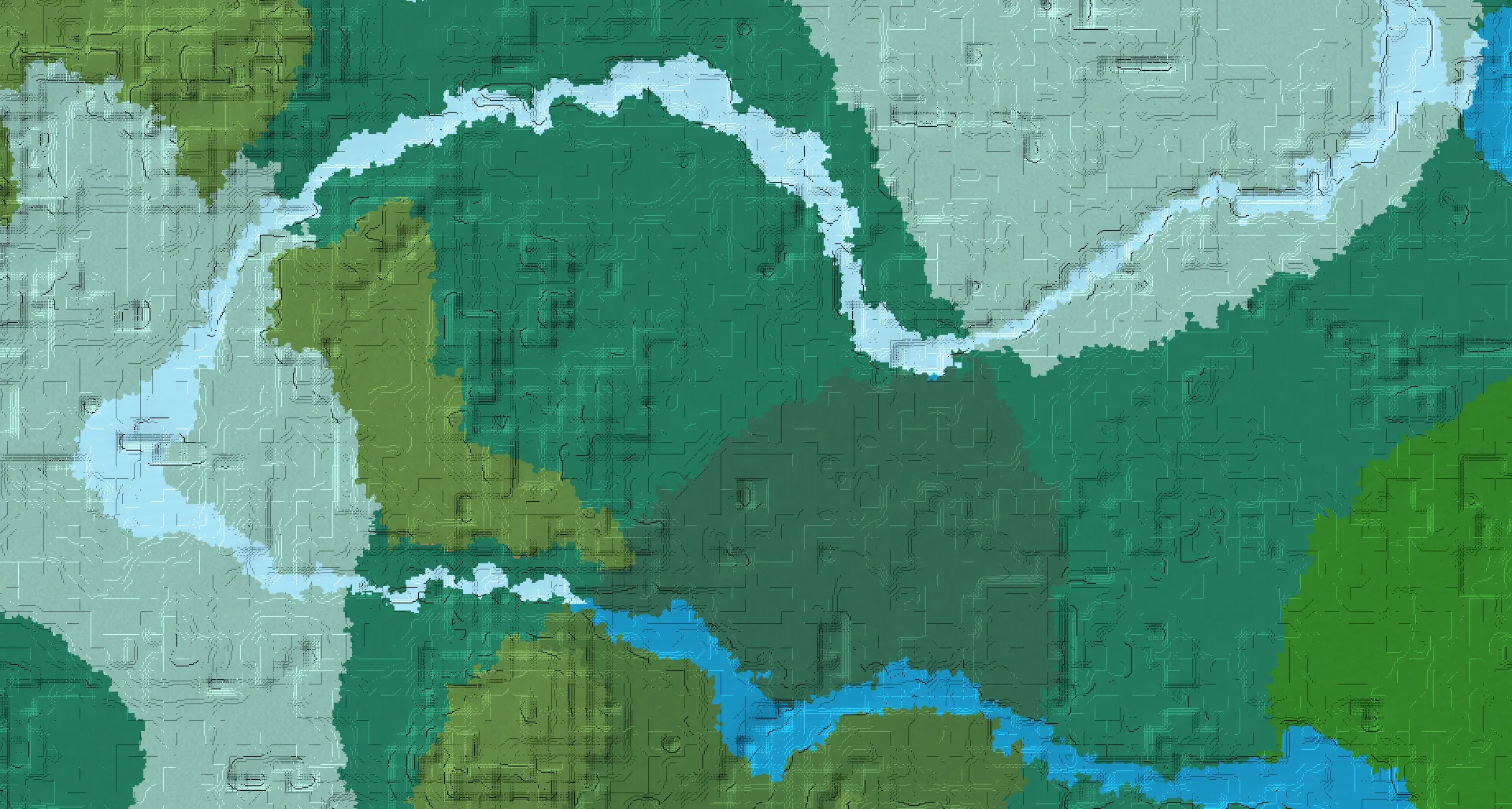 Seed map — Pillager Outpost Northeast of a Dripstone Caves Start