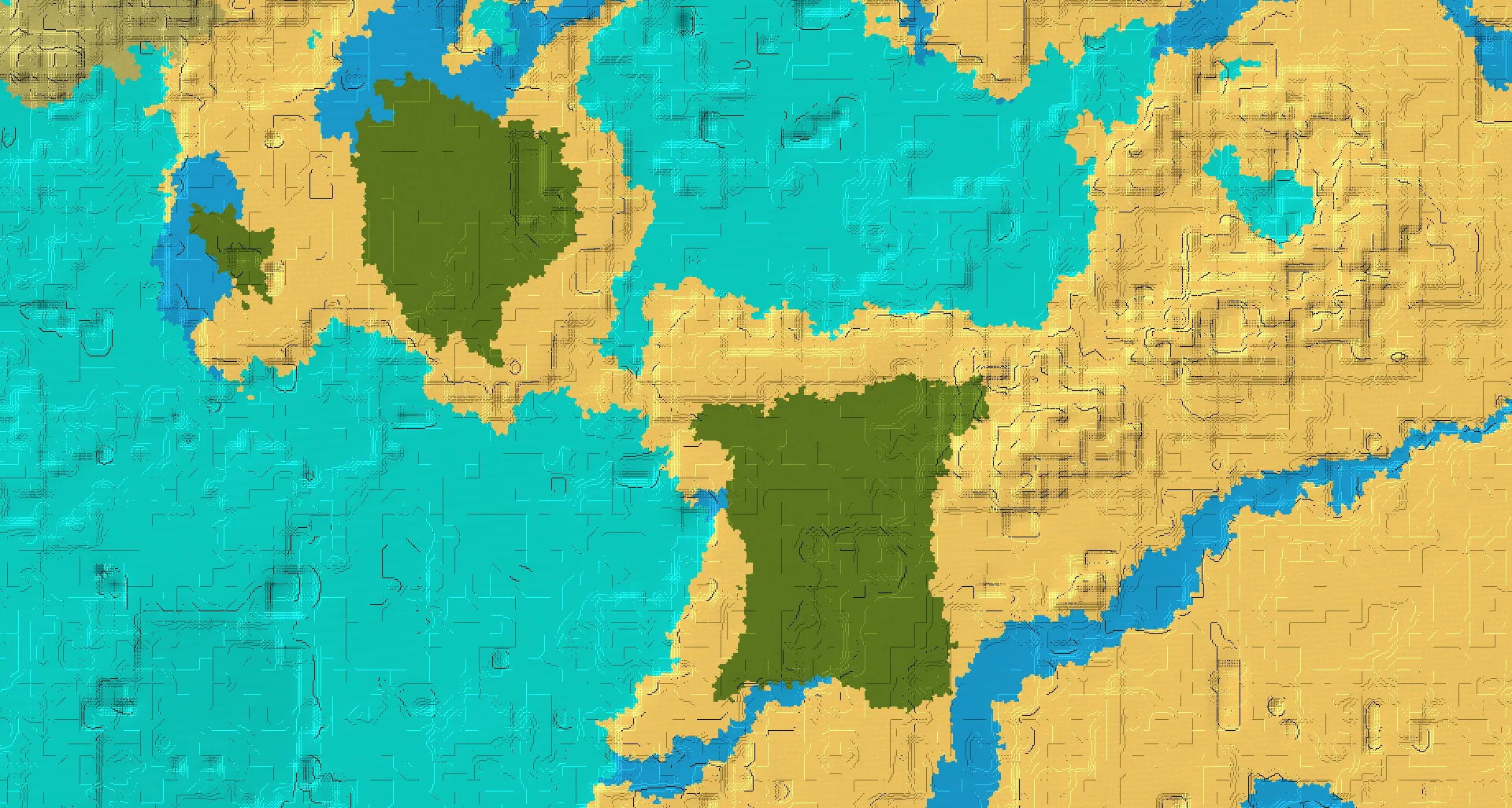 Seed map — Mangrove Swamp East of a Desert Start
