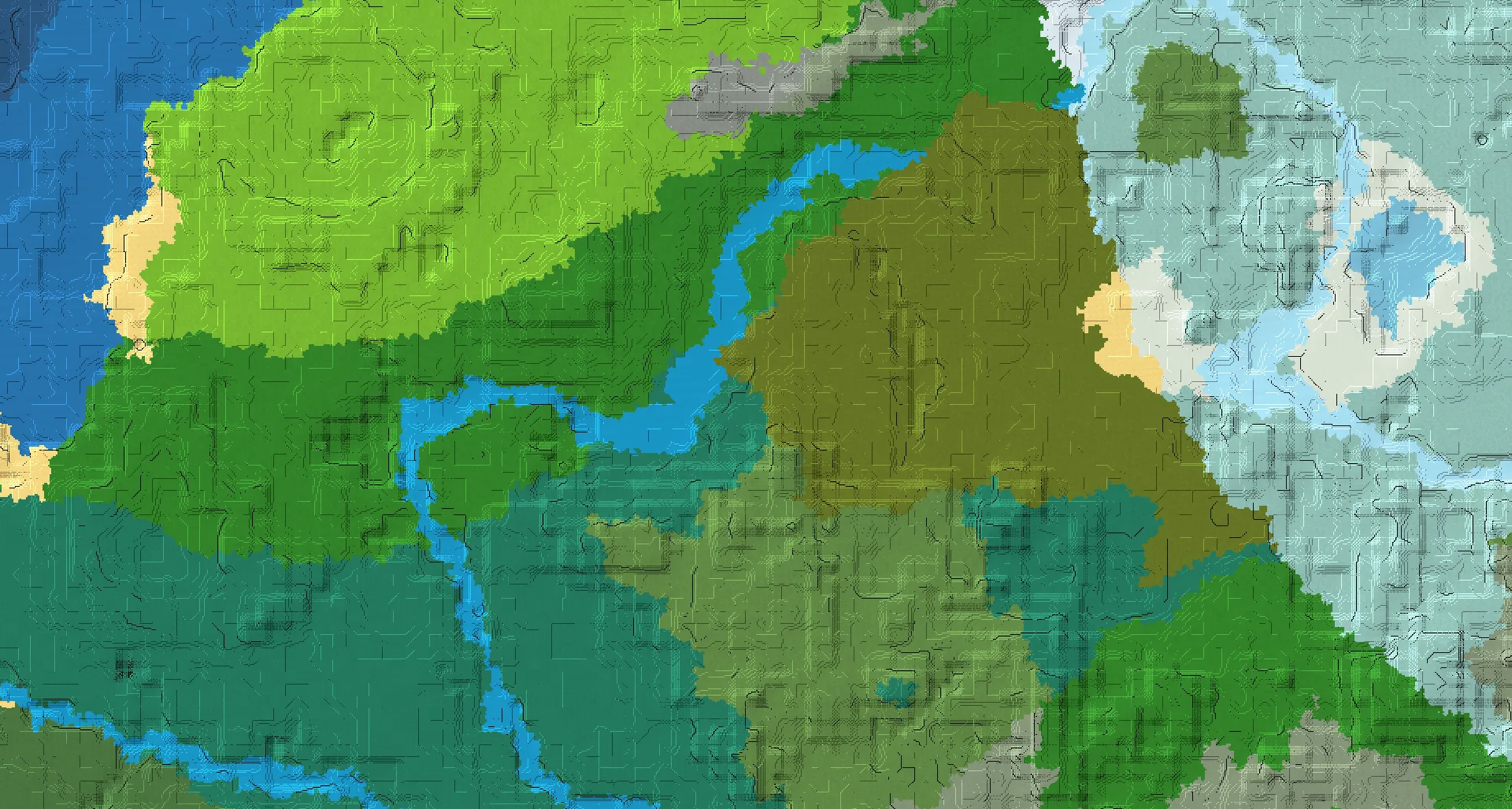 Seed map — Abandoned Camp and Trial Chambers from Swamp