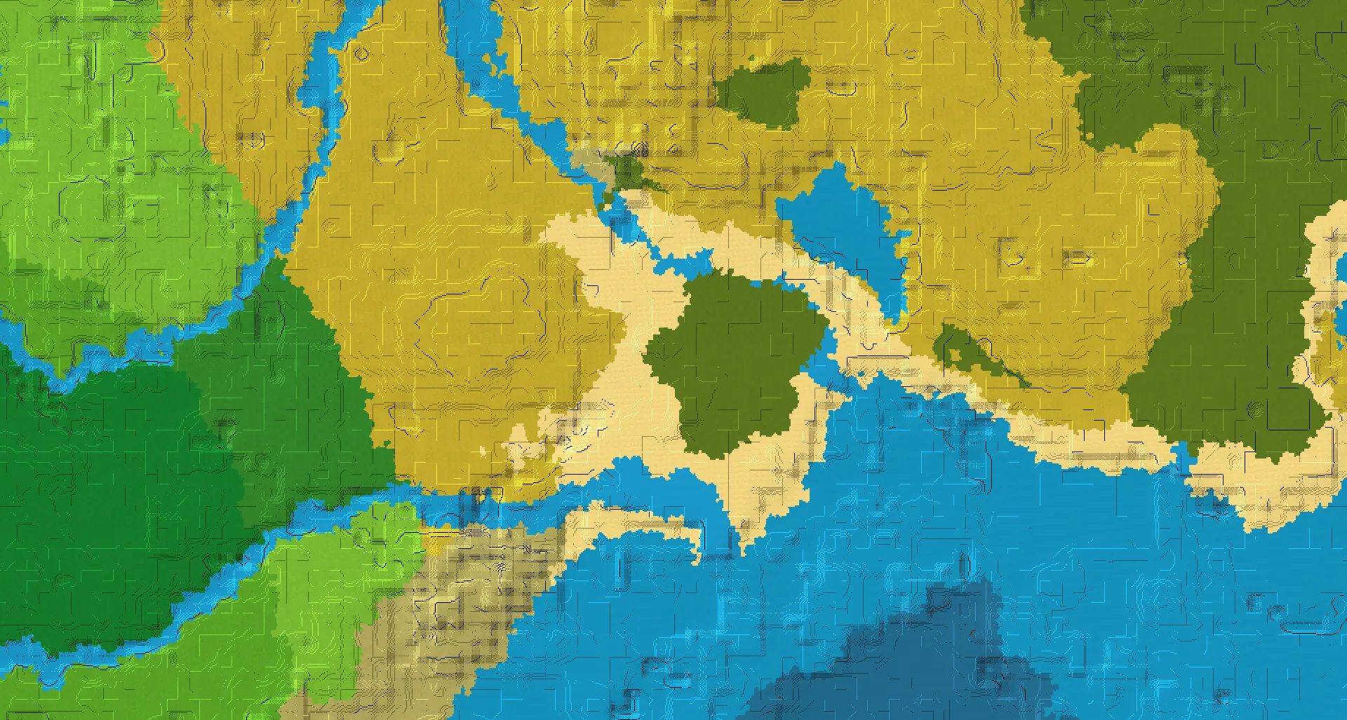 Seed map — Mangrove Swamp East of a Beach Start