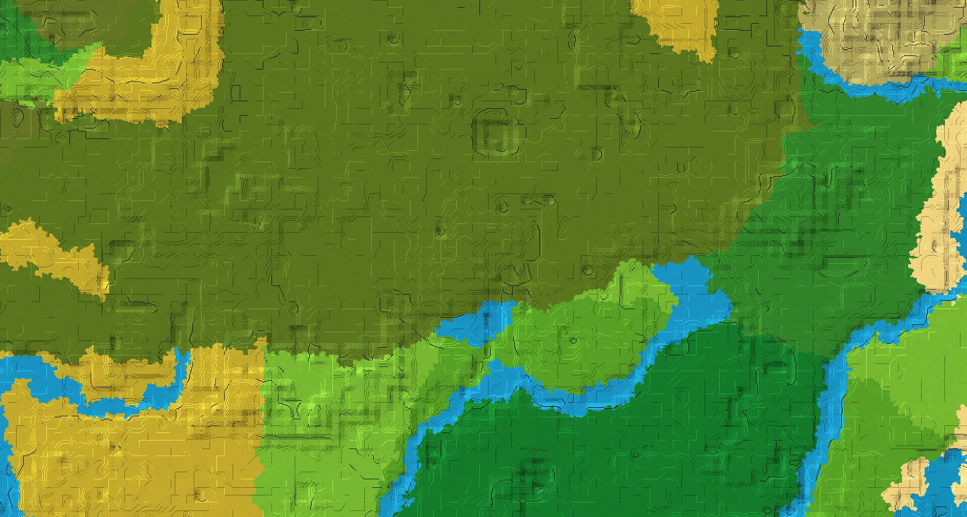 Seed map — Mangrove Swamp Start with Ruined Portal