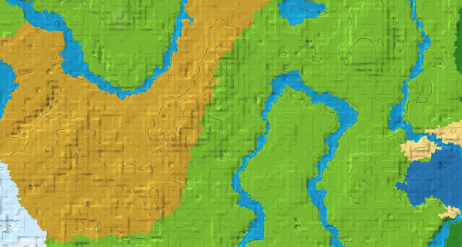 Seed map — Floating village house