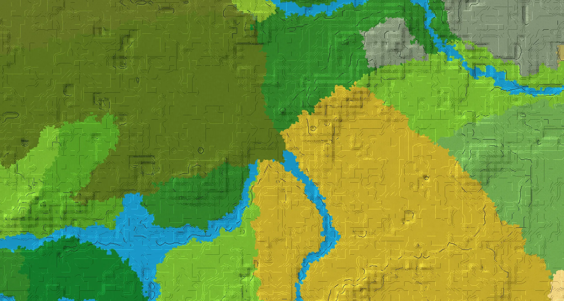 Seed map — Mangrove Swamp Northwest of a Savanna Start