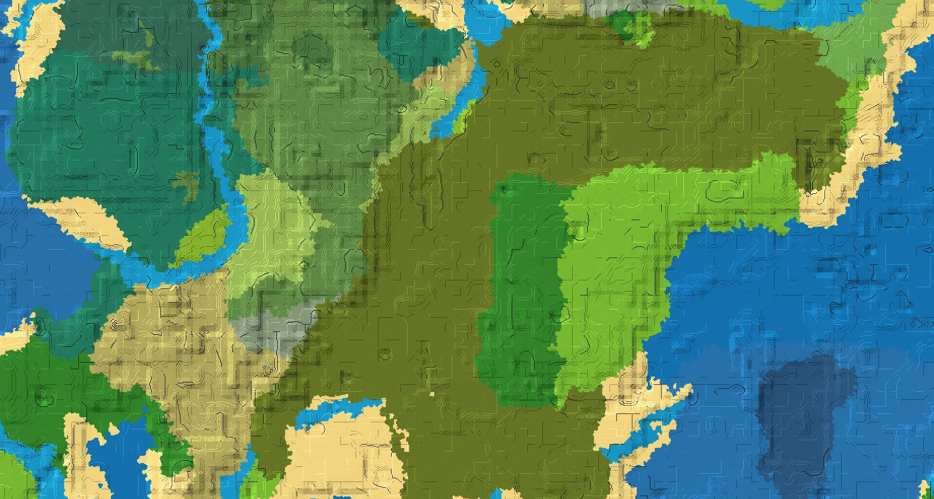 Seed map — Swamp West of a Forest Start with Ruined Portal