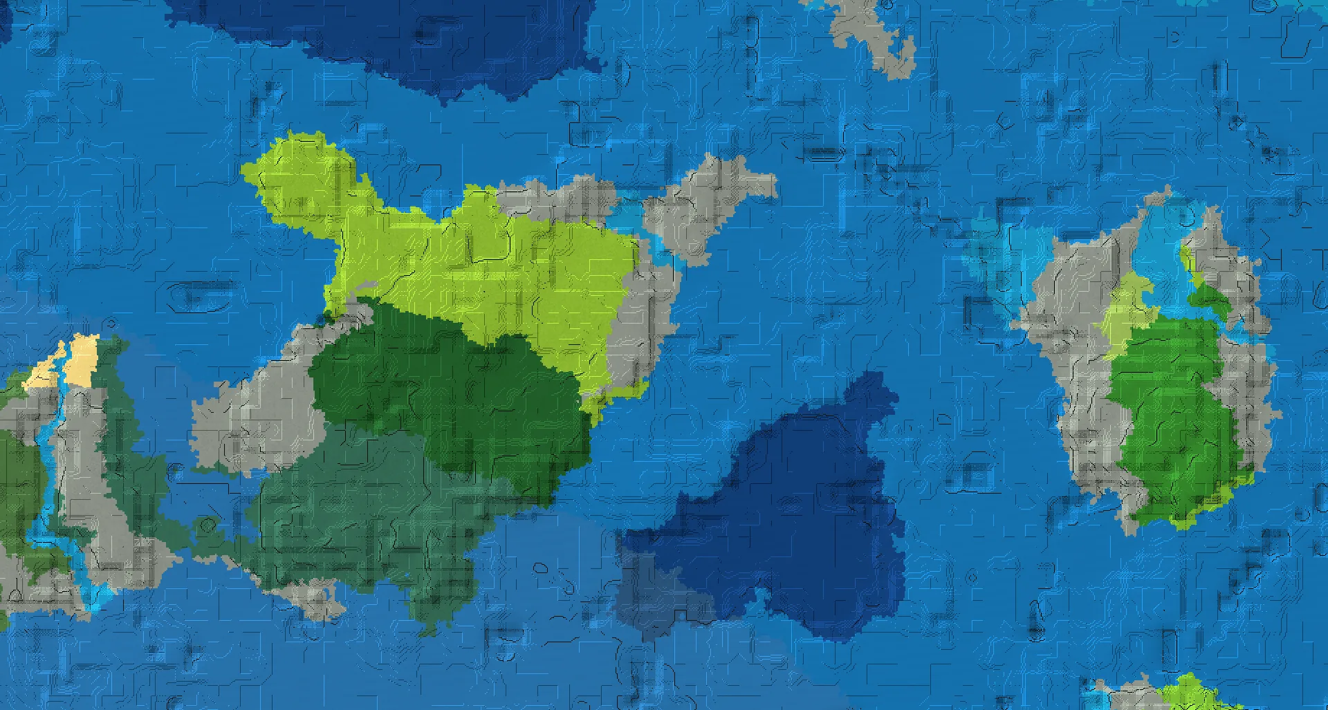 Seed map — Shipwreck and Mountain ruined portal