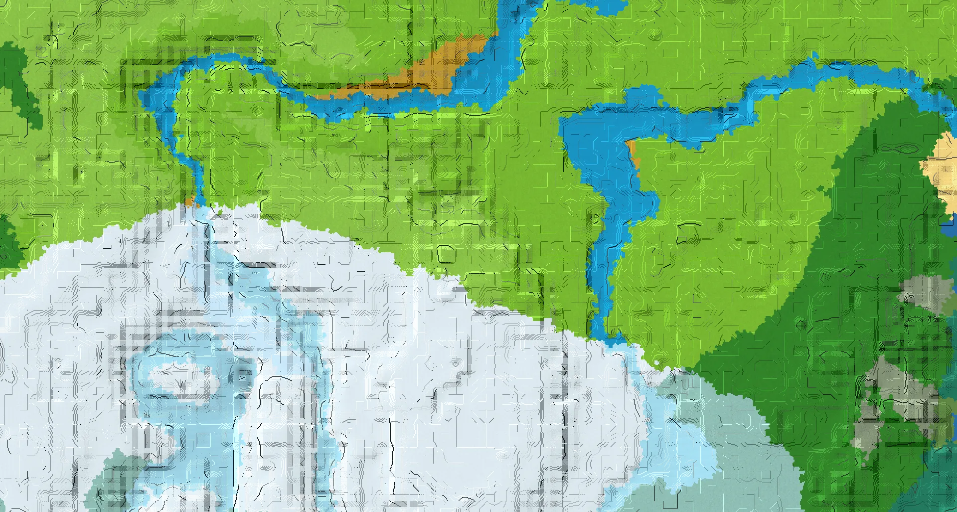 Seed map — Plains village and Trial chambers