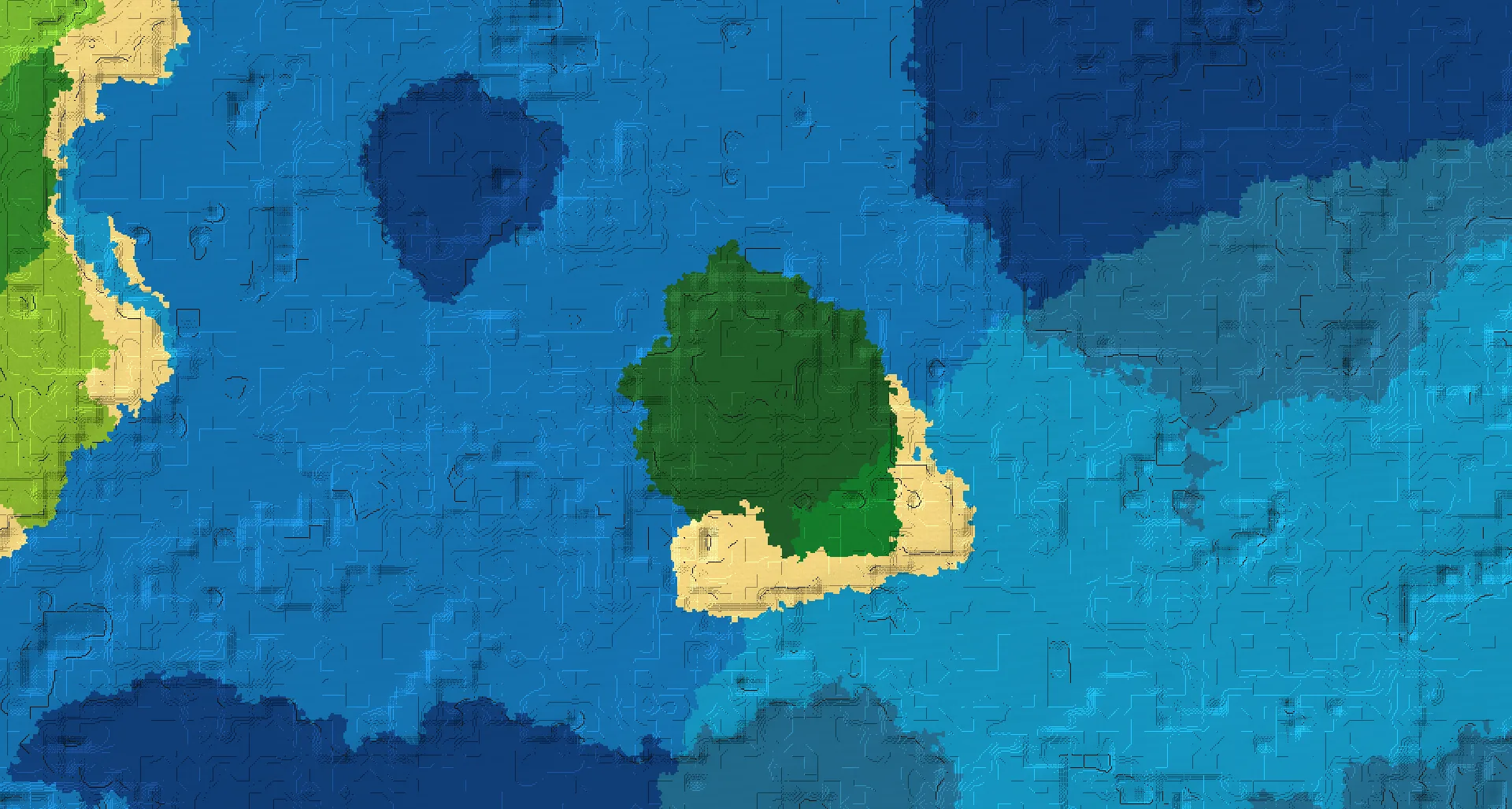 Seed map — Mansion island