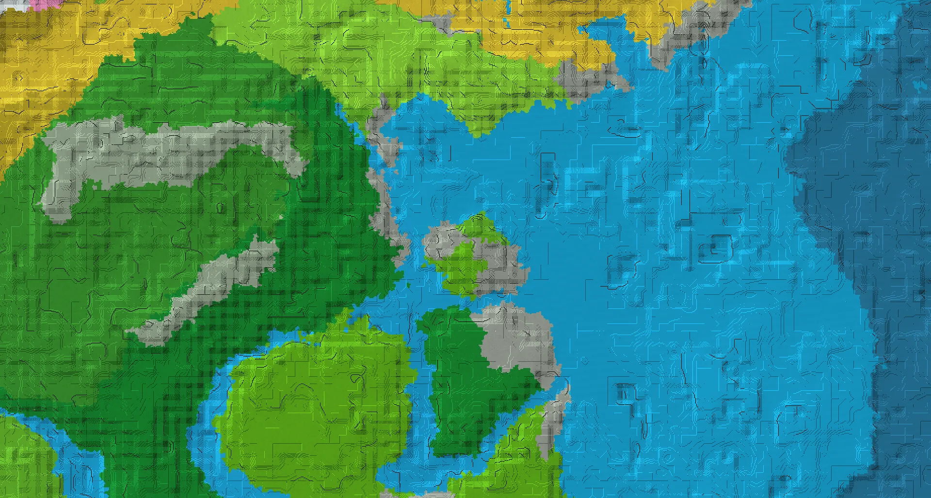 Seed map — Bamboo Jungle South of a Savanna Start