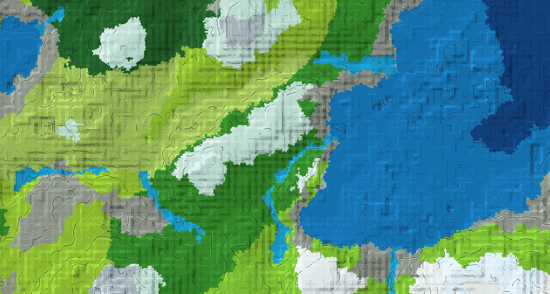 Seed map — Ancient City Southeast of a Grove Start