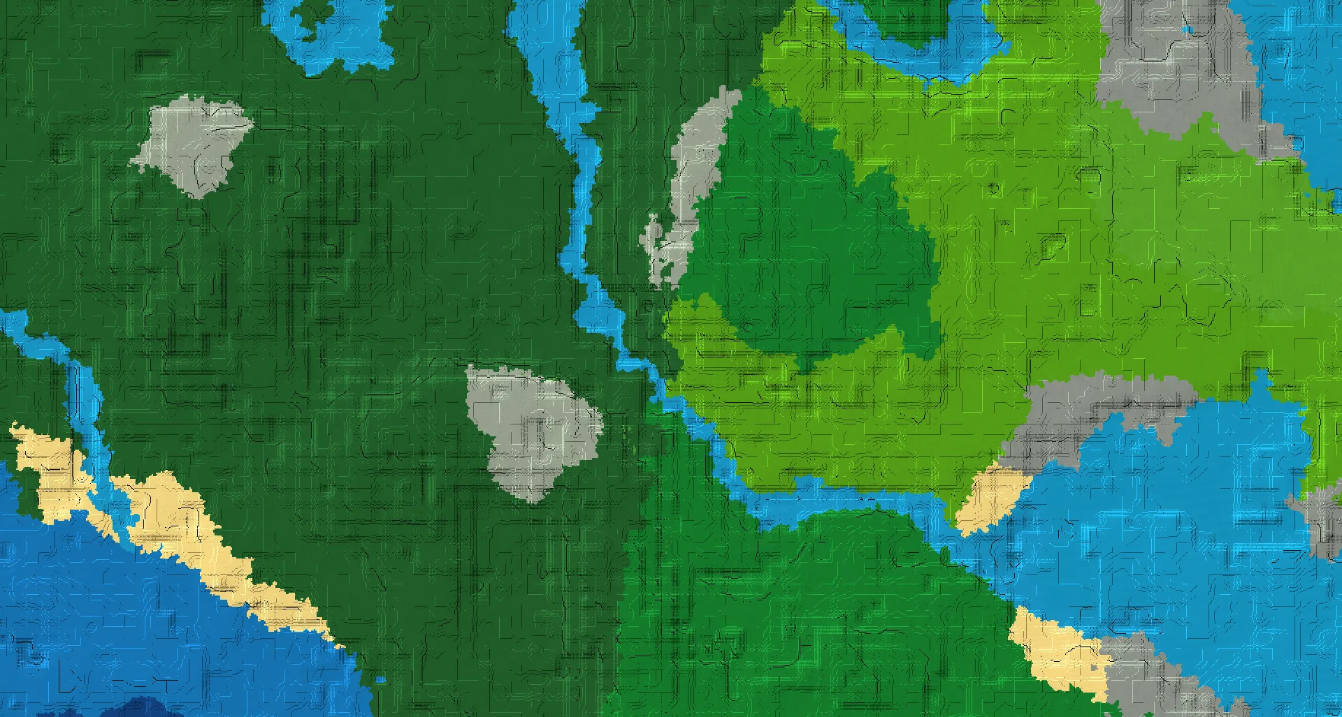 Seed map — Bamboo Jungle East of a Dark Forest Start