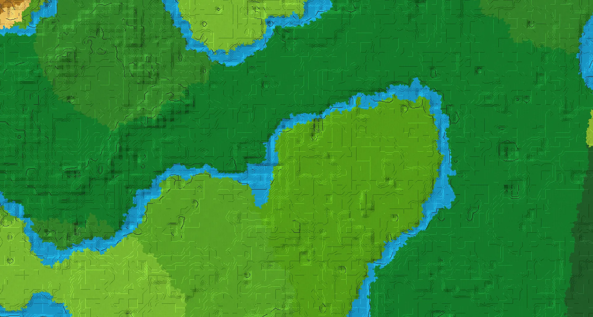 Seed map — Stronghold North of a Swamp Start