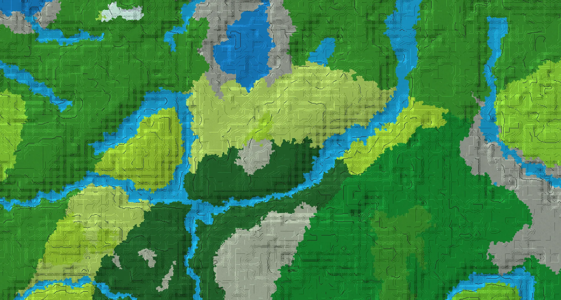Seed map — Trial Chambers Southeast of a Old Growth Birch Forest Start