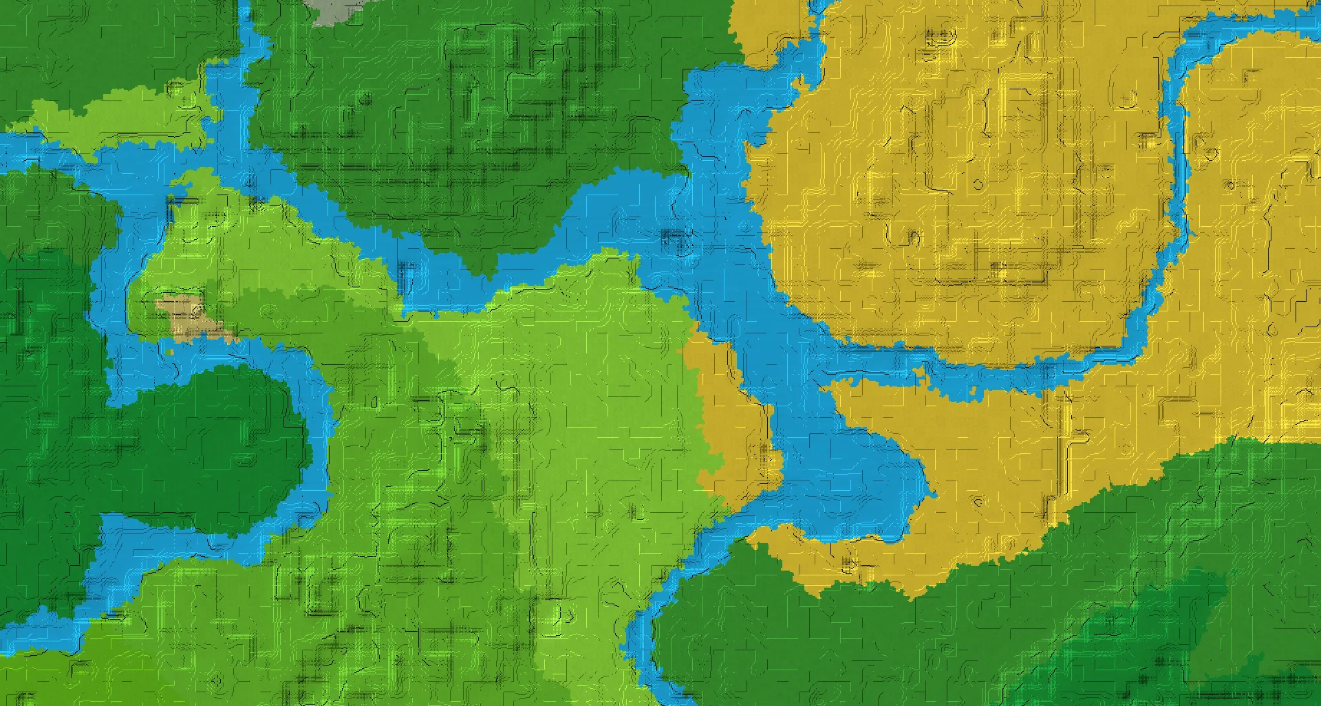 Seed map — Plains Start with Trial Chambers at -32, 48