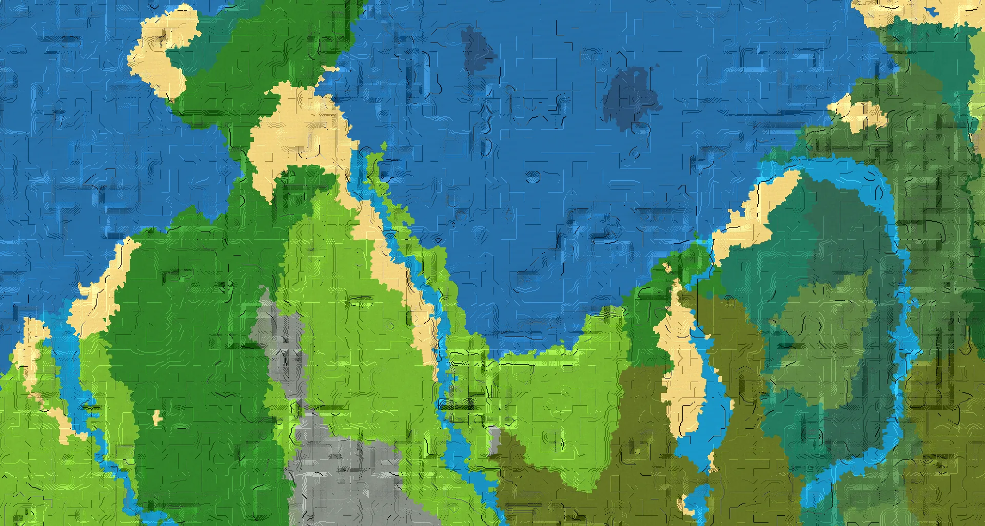 Seed map — Shipwreck West of a Beach Start